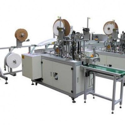 Fully Automatic Nonwoven Face Mask Making Machine 80-120 Masks Per Minute